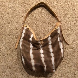 Henri Bendel leather hobo bag